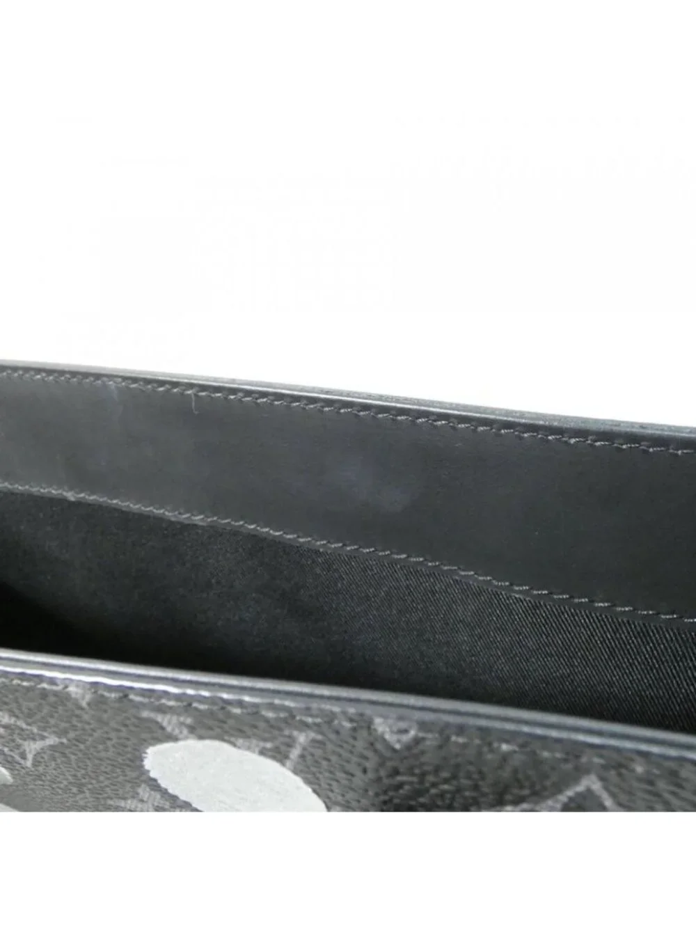 Louis Vuitton Monogram Eclipse Sac Plat Bag